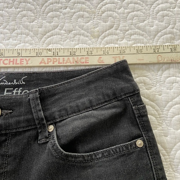 Gloria Vanderbilt Shape Effect Tummy Sculpt Straight Light Black Size 10 - Picture 9 of 11